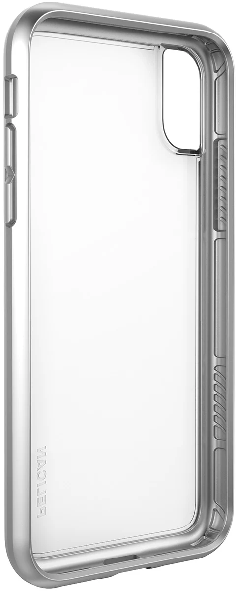 Adventurer Case for Apple iPhone X / Xs - Clear Metallic Silver - Image 6