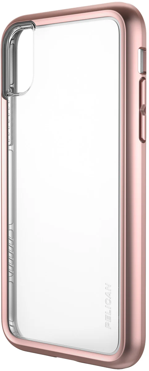 Adventurer Case for Apple iPhone X / Xs - Clear Rose Gold - Image 3