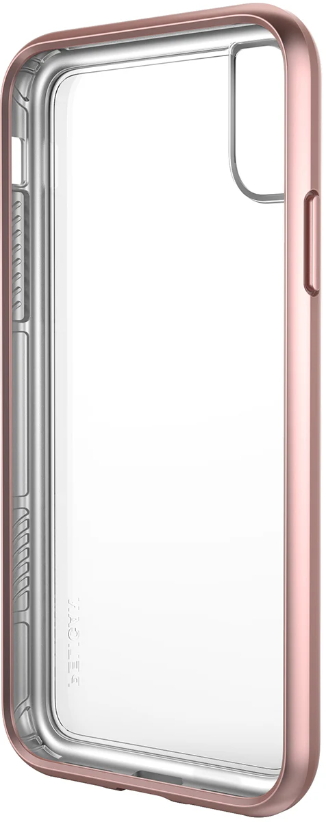 Adventurer Case for Apple iPhone X / Xs - Clear Rose Gold - Image 5
