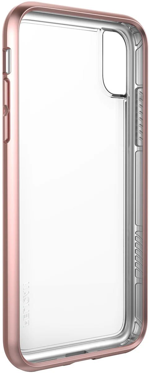 Adventurer Case for Apple iPhone X / Xs - Clear Rose Gold - Image 6