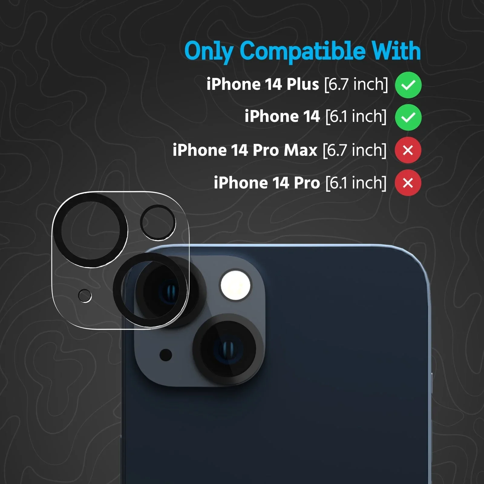 Pelican Lens Protector for iPhone 14 & 14 Plus - Image 2
