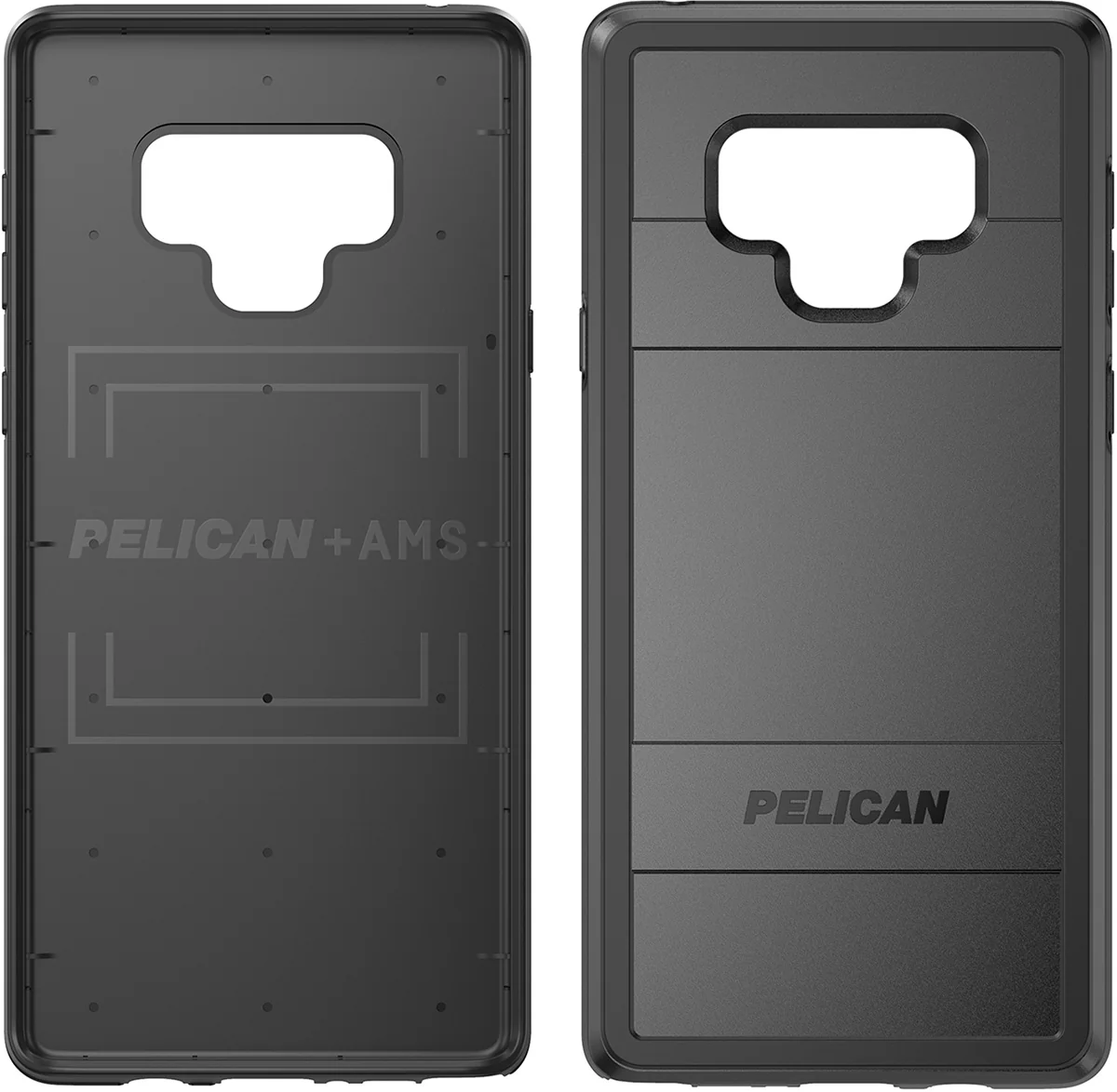Protector + AMS Case for Samsung Galaxy Note 9 - Black - Image 5
