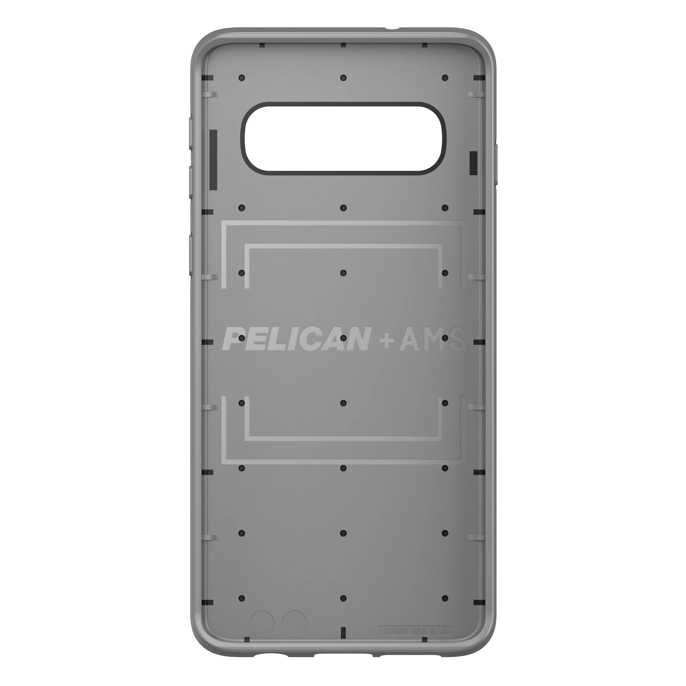 Protector + AMS Case for Samsung Galaxy S10 - Black Gray - Image 4