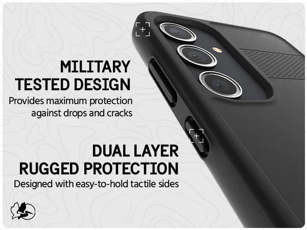 Protector Case For Samsung Galaxy S24+ - Black - Image 3