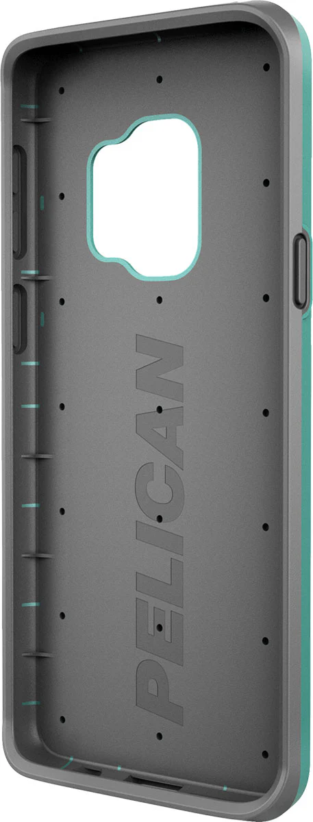 Protector Case for Samsung Galaxy S9 - Aqua Gray - Image 3