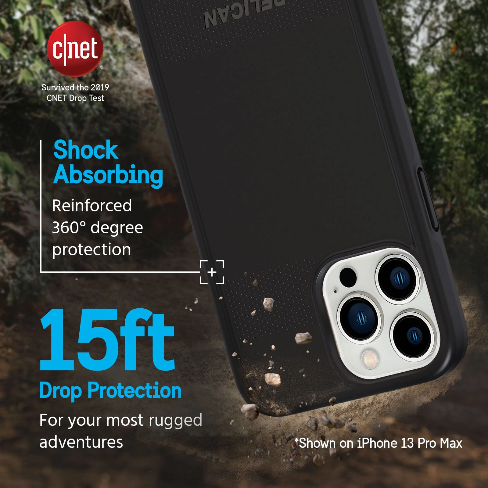 Protector w/ MagSafeĀ® for iPhone 14 - Black - Image 2
