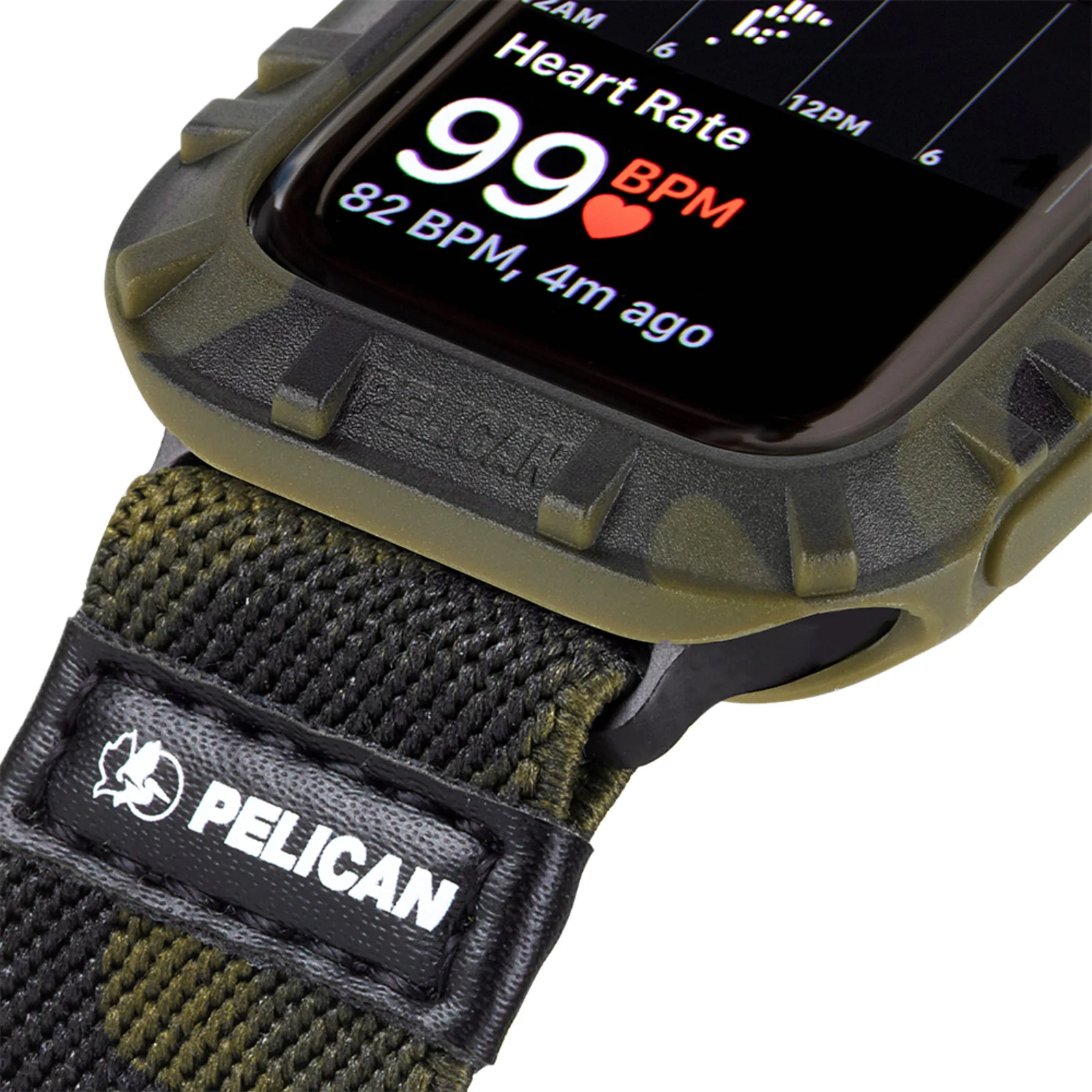 Protector Watch Bumper for Apple Watch 42mm / 44mm - Camo Green - Image 3