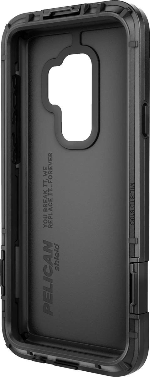 Shield Case for Samsung Galaxy S9+ (PLUS SIZE) - Black - Image 3