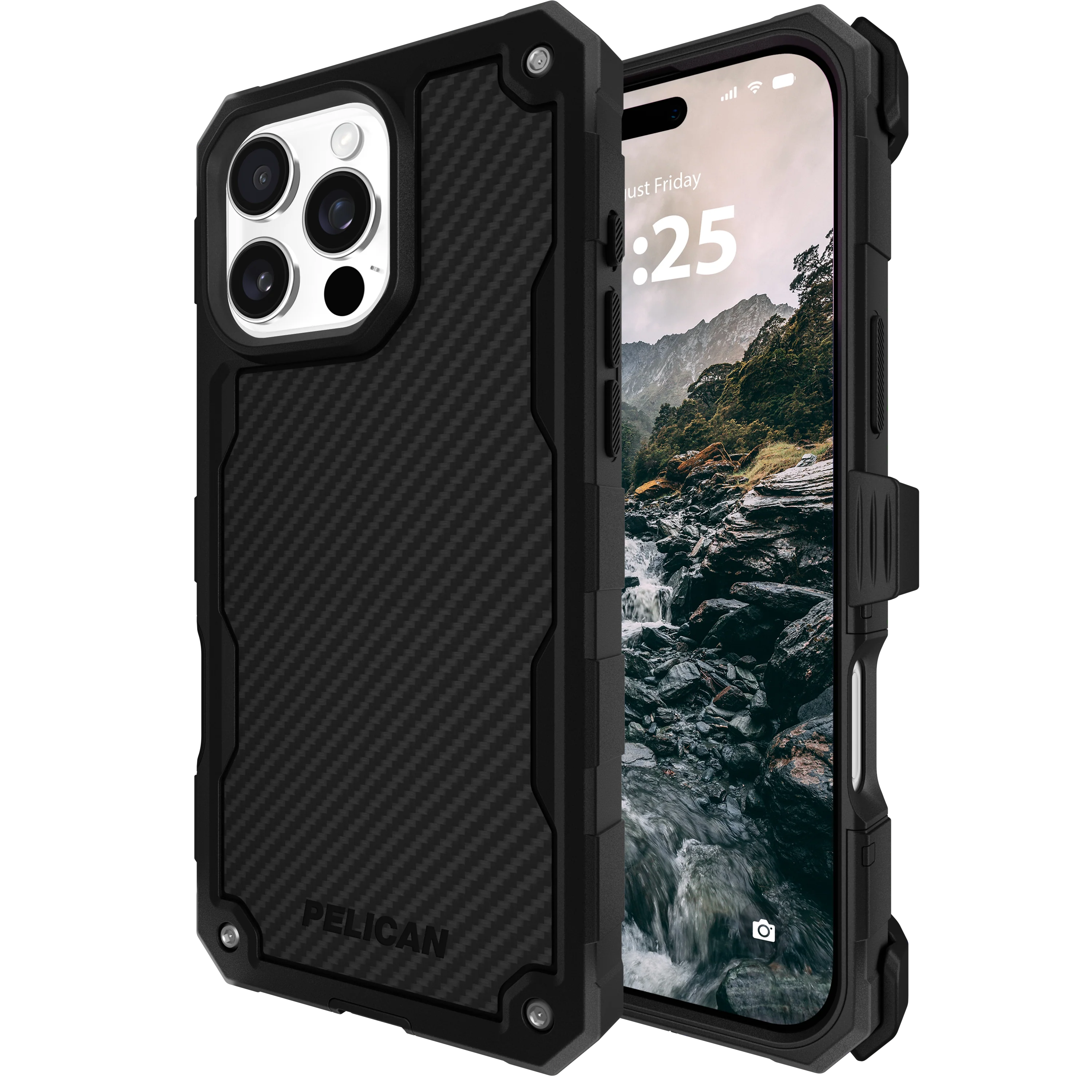 Shield w/ MagSafeĀ® for Apple iPhone 16 Pro Max - Black Carbon - Image 7