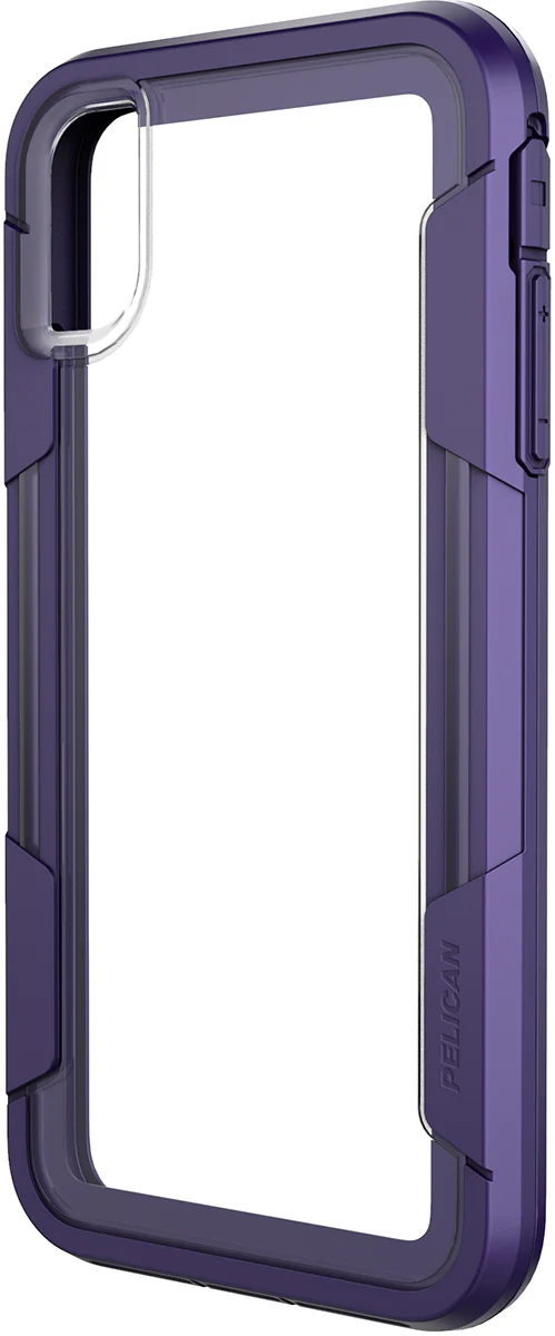 Voyager Case for Apple iPhone Xs Max - Clear Purple - Image 3