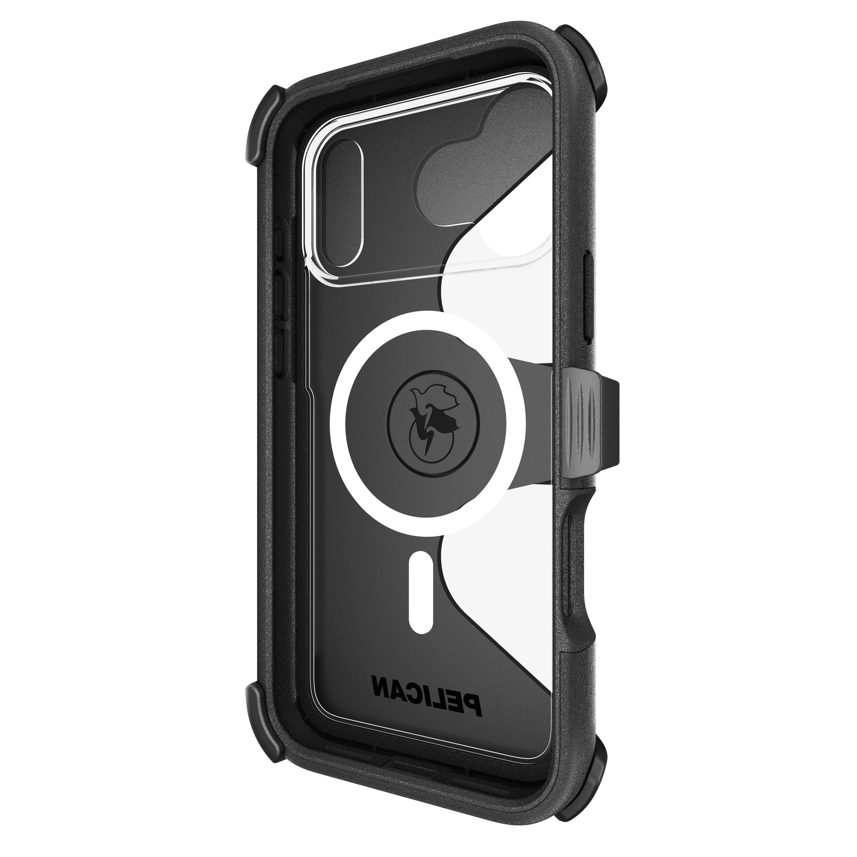Voyager w/ MagSafe for Apple iPhone 17 Pro Max - Black/Clear - Image 5