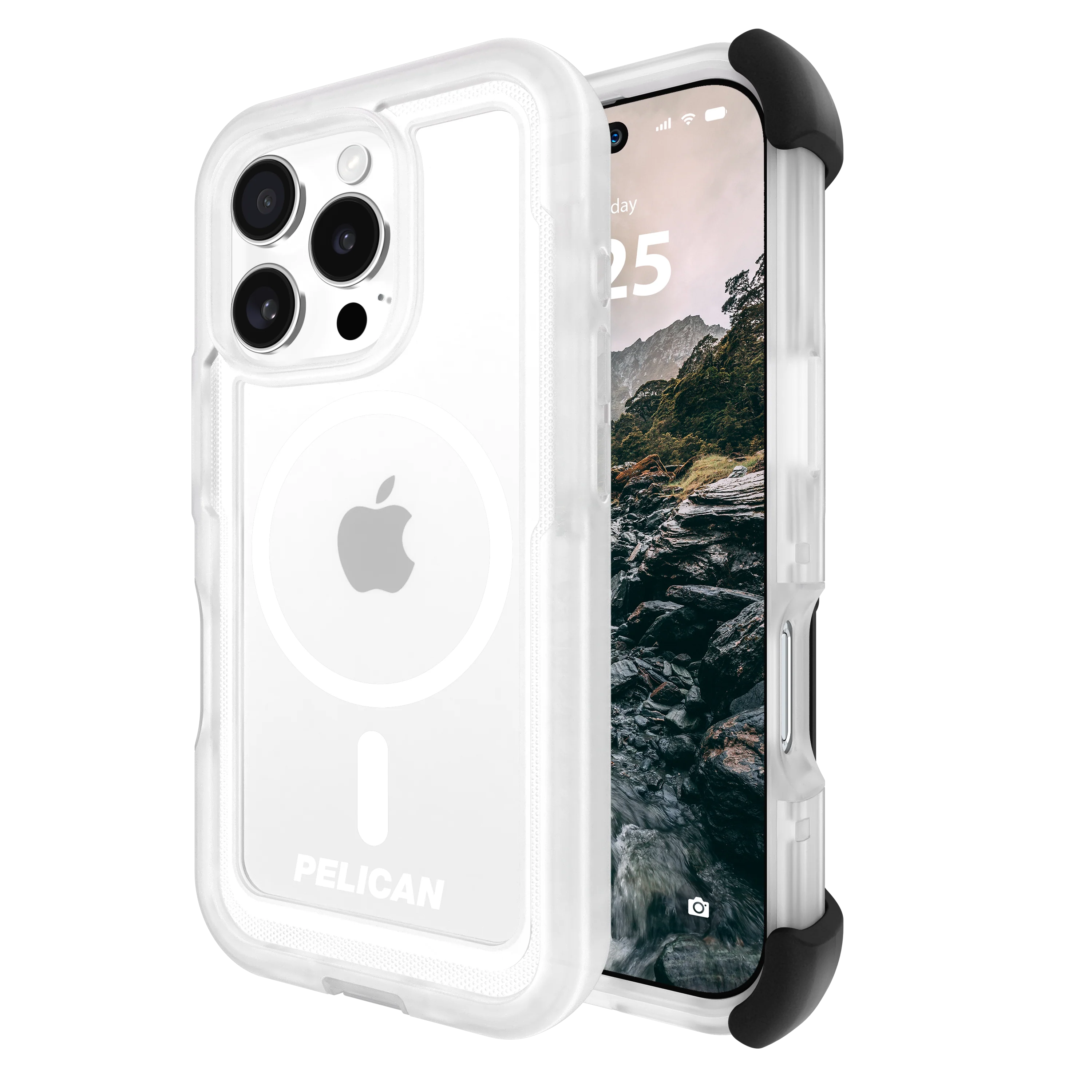 Voyager w/ MagSafeĀ® for Apple iPhone 16 Pro - Clear - Image 7